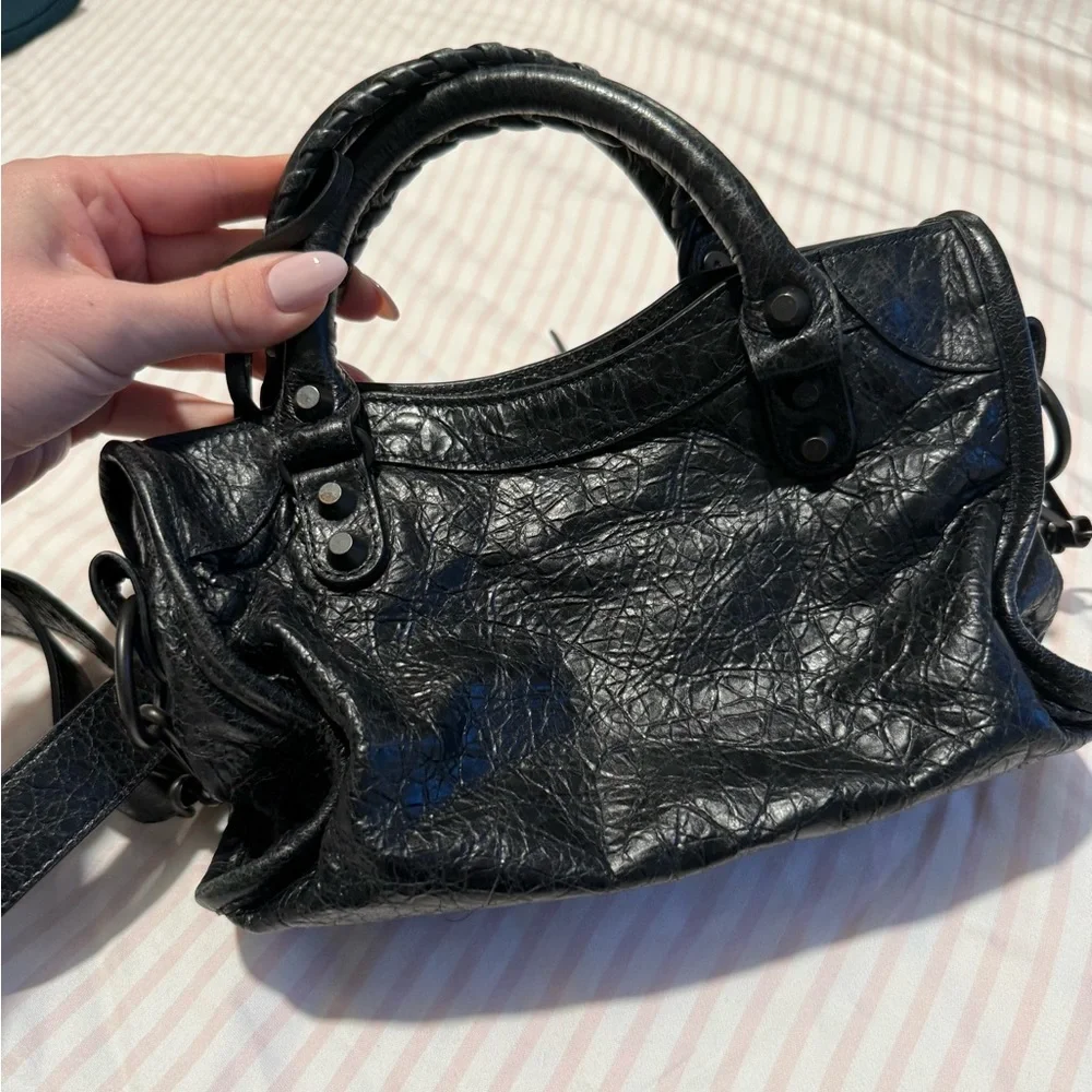 Balenciaga Black Classic City Mini